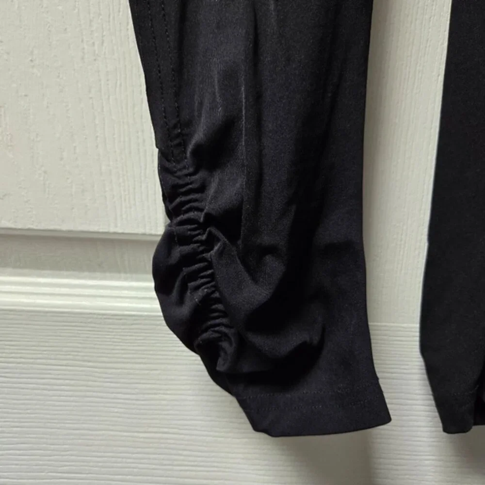 Free People Movement FP Black Ruched Waist Leggings - Picture 5 of 8